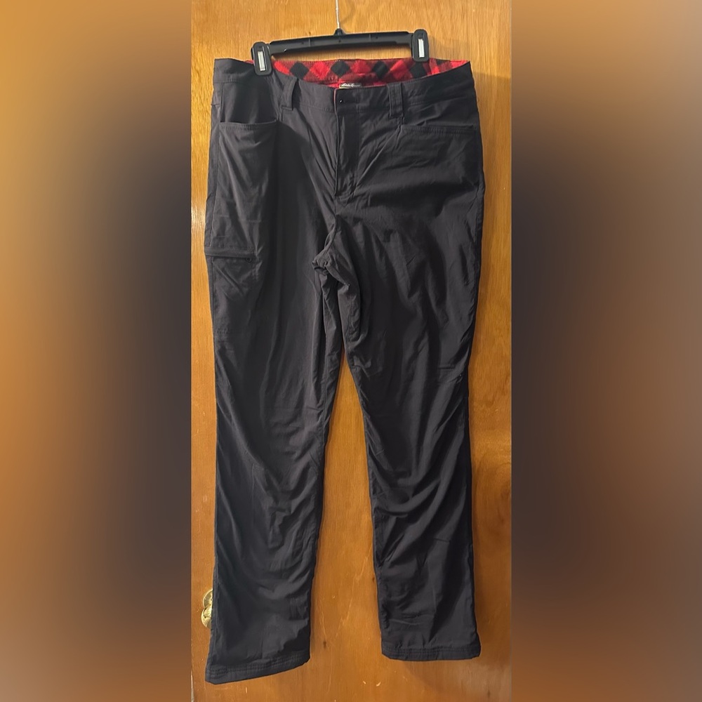 Women’s Eddie Bauer Fleece Lined Pant, Size 12 Tall